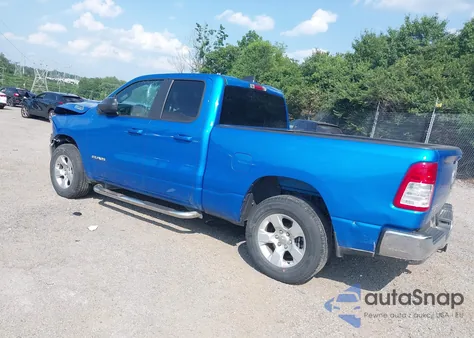 2021 Ram 1500 Big Horn 4X4 6'4 Box z USA, uszkodzony, nr VIN 1C6RRFBG0MN646763